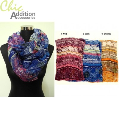 Infinity Crinkly Scarf  IF14-3962
